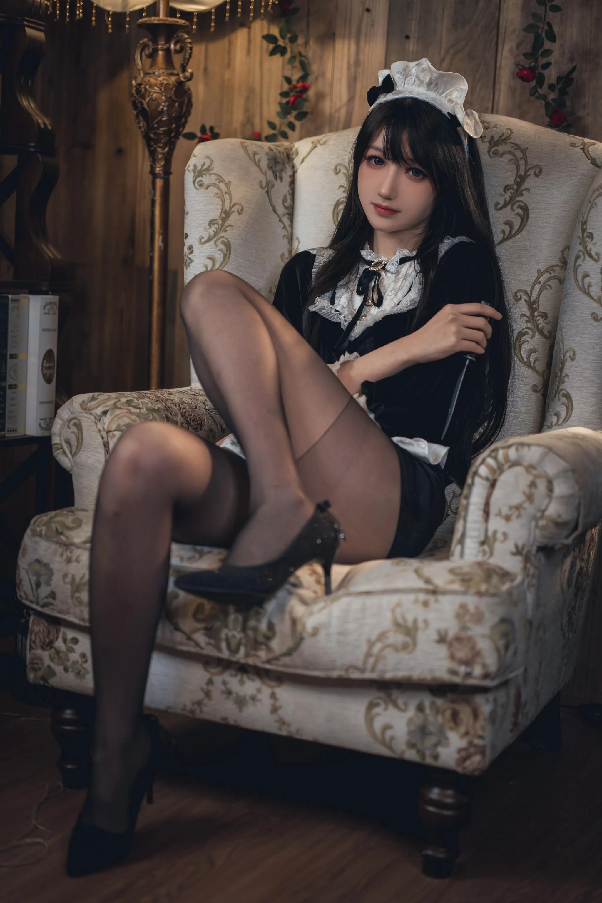 抖个姬灵 – NO.003 舰长 女仆 [16P]插图9